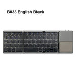 Universal Mini Foldable Wireless Keyboard with Touchpad