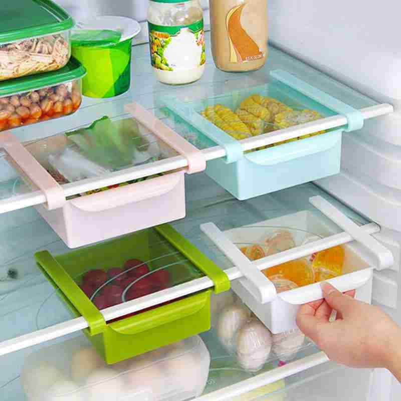 Eco-Friendly Multifunction Kitchen Refrigerator Storage Rack - Image 5