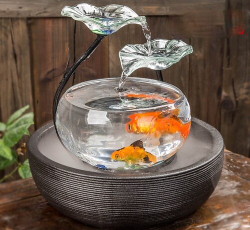 Ceramic Fountain Creative Fish Tank - Image 6