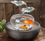 Ceramic Fountain Creative Fish Tank