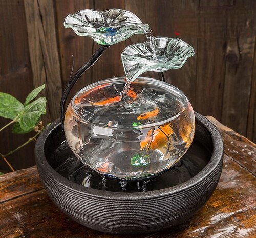 Ceramic Fountain Creative Fish Tank - Image 2