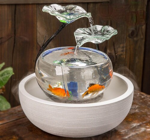 Ceramic Fountain Creative Fish Tank - Image 7
