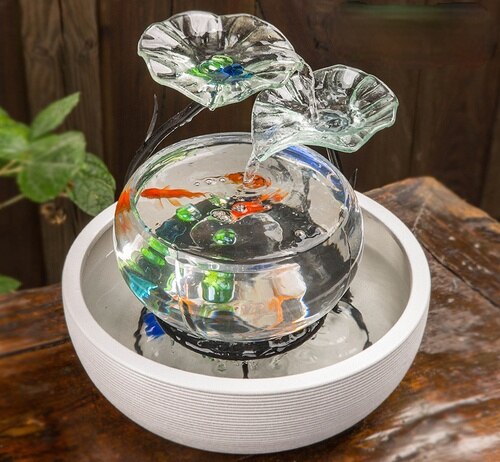 Ceramic Fountain Creative Fish Tank - Image 5