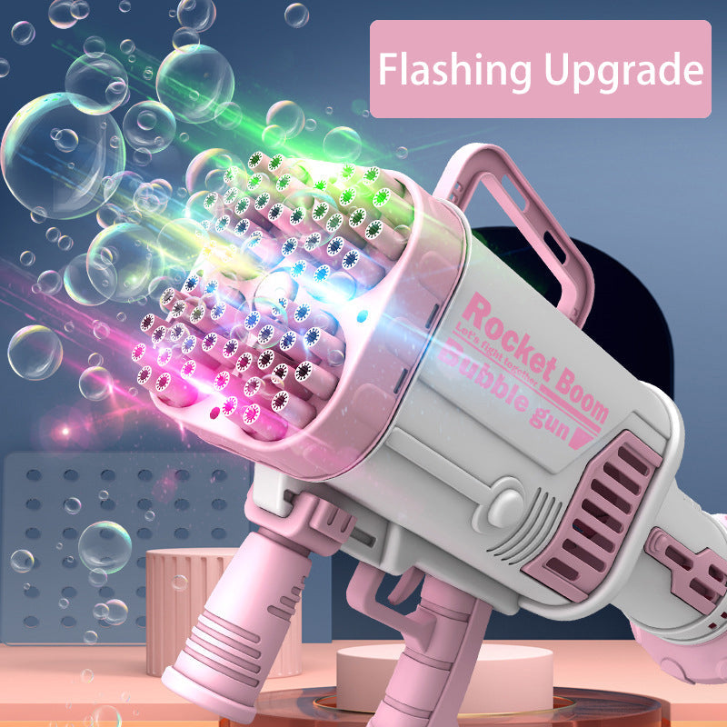 Automatic Flashing Rocket Launcher Bubble Gun - Image 3