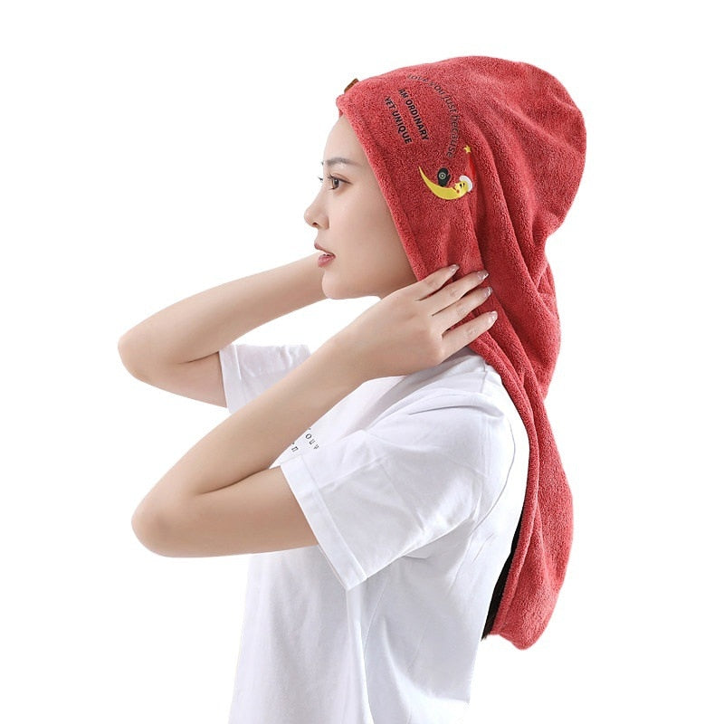 Magic Quick Women Hair Drying Towel - Image 2