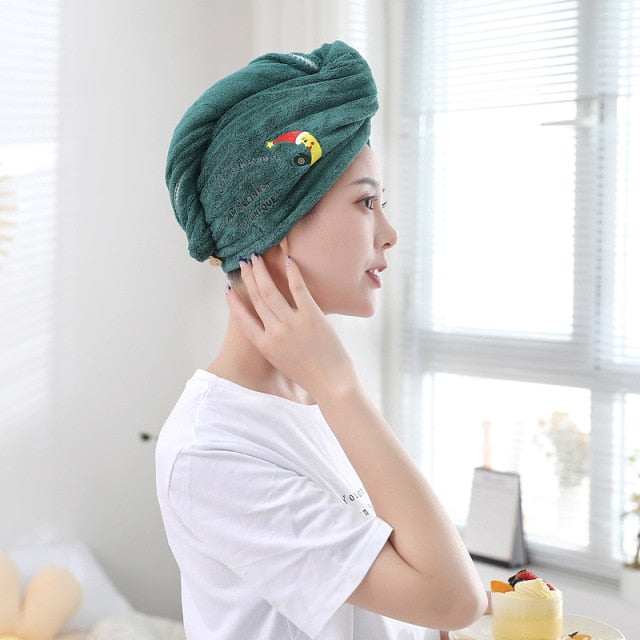 Magic Quick Women Hair Drying Towel - Image 4