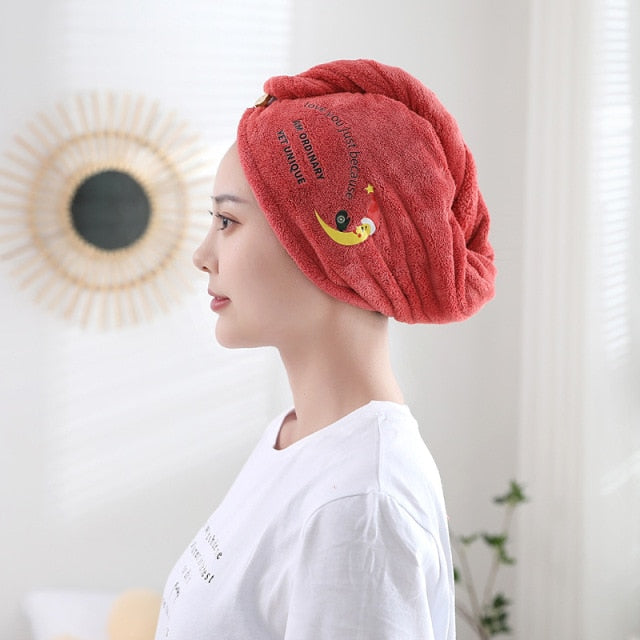 Magic Quick Women Hair Drying Towel - Image 5