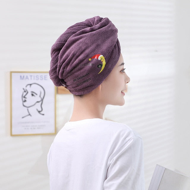 Magic Quick Women Hair Drying Towel - Image 6