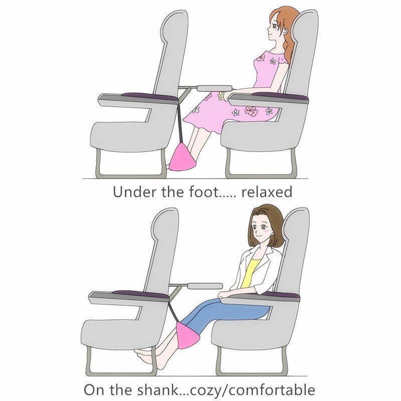 Airplane Travel Office Footrest Hammock