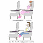 Airplane Travel Office Footrest Hammock