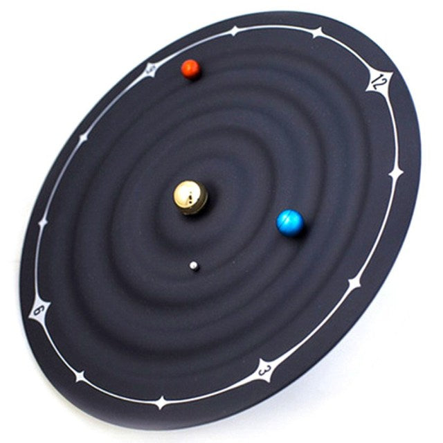 Modern Creative Magnetic Galaxy Clock