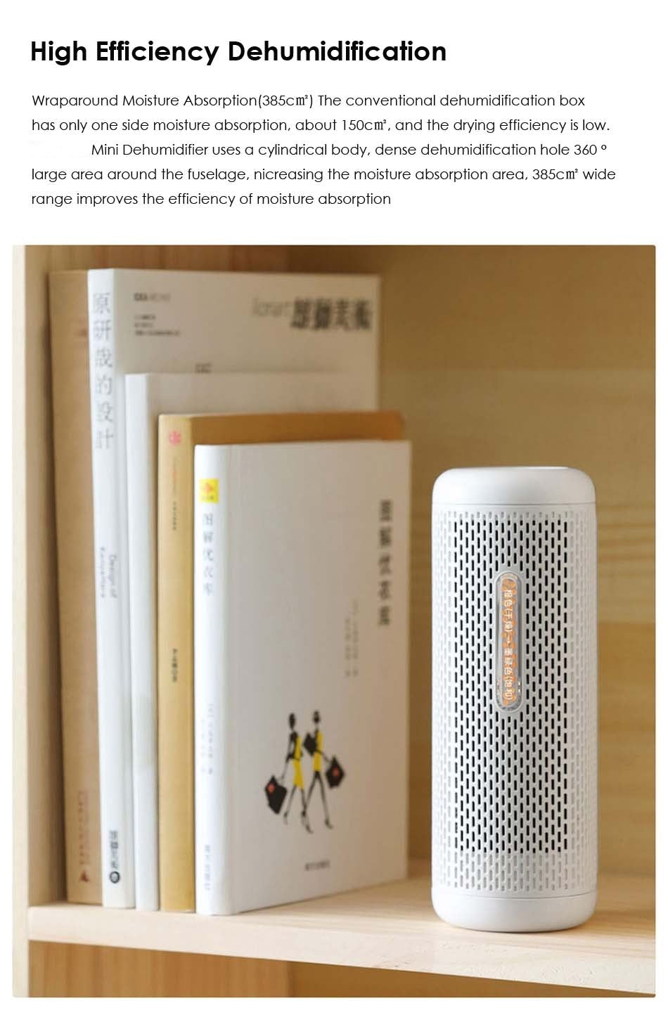 Portable Ceramic Home Mini Air Dehumidifier