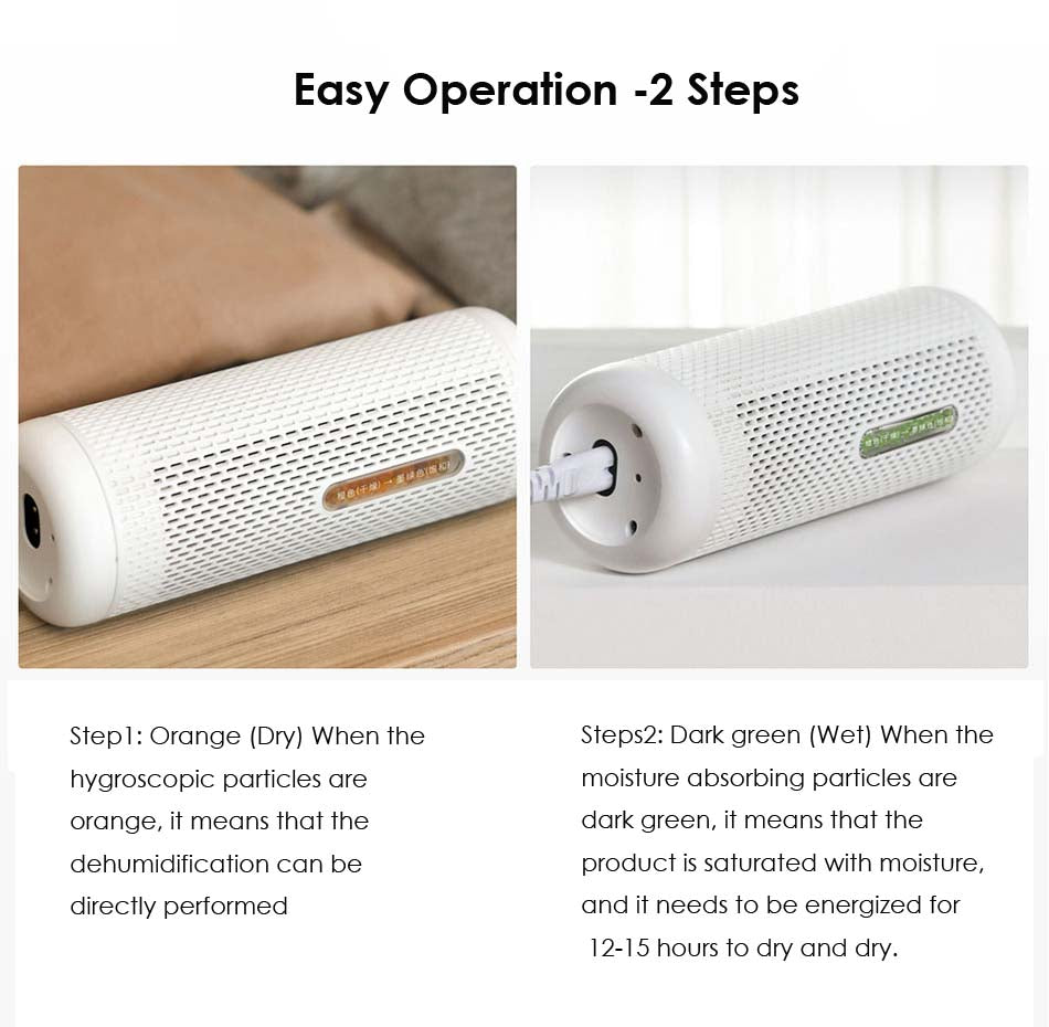 Portable Ceramic Home Mini Air Dehumidifier