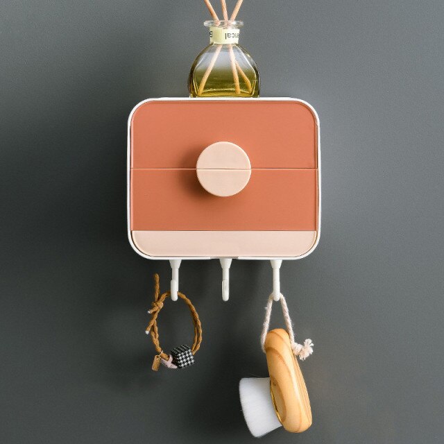 Drill-Free Wall Mounted Soap Box Container - Image 10