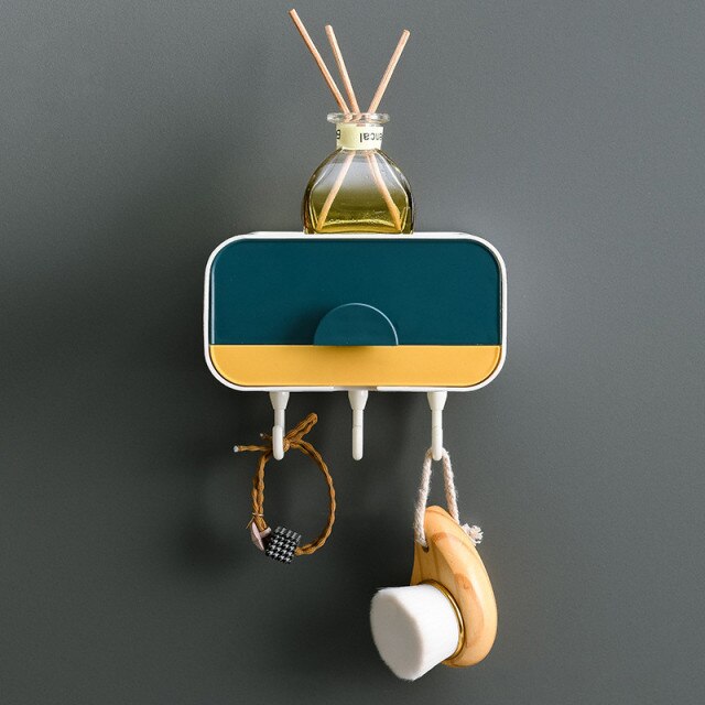 Drill-Free Wall Mounted Soap Box Container - Image 8