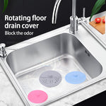 Rotatable Anti-Clogging Water Stopper Filter