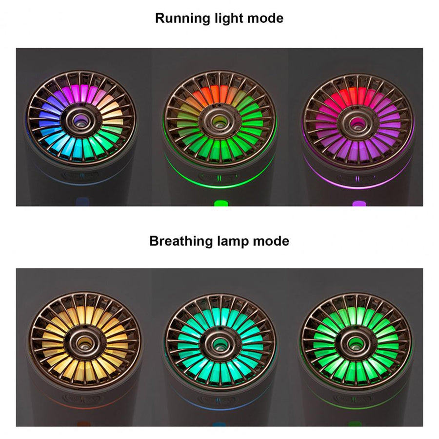 Colorful Ambient Light Mini Car Humidifier - Image 2