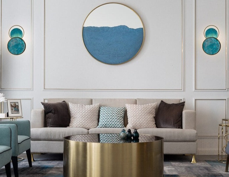 Post Modern Turquoise Elegant Wall Lamp - Image 4