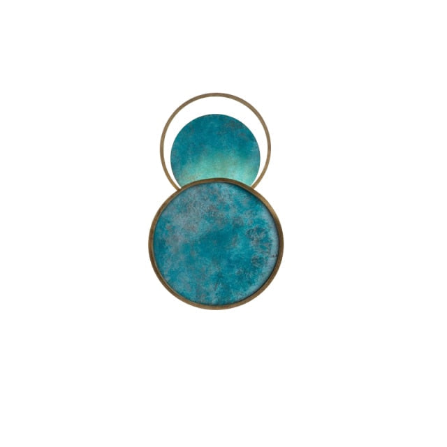 Post Modern Turquoise Elegant Wall Lamp - Image 3