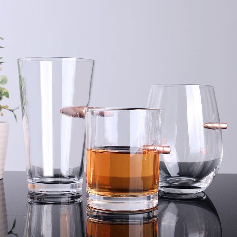 Creative Bullet Whisky Glass