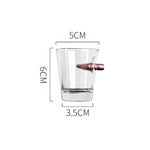 Creative Bullet Whisky Glass