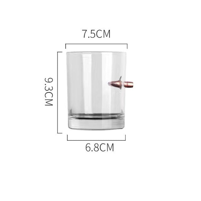Creative Bullet Whisky Glass - Image 9