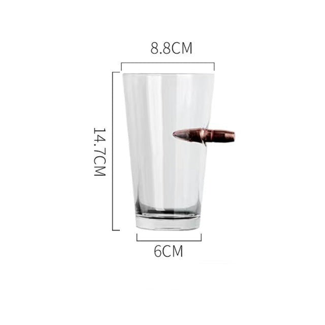 Creative Bullet Whisky Glass