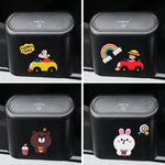 Cute Cartoon Car Door Trash Can