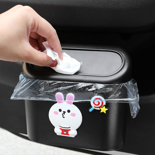 Cute Cartoon Car Door Trash Can - Image 0