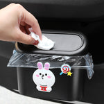 Cute Cartoon Car Door Trash Can