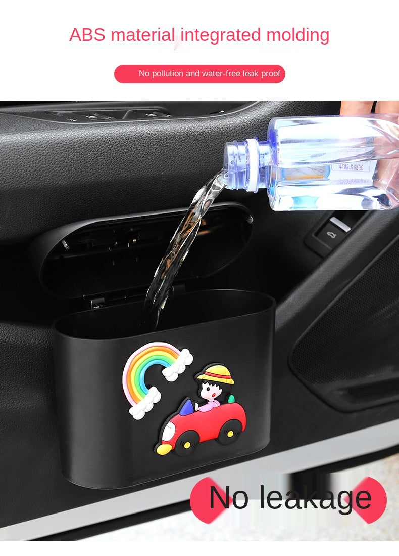 Cute Cartoon Car Door Trash Can - Image 5