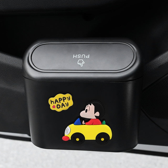 Cute Cartoon Car Door Trash Can - Image 12