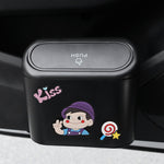 Cute Cartoon Car Door Trash Can