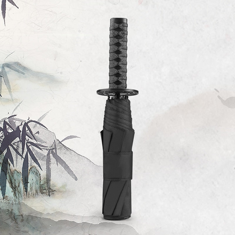 Japanese Katana Samurai Handle Umbrella - Image 0
