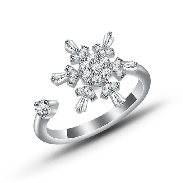Elegant Sunflower Sunshine Rotating Ring - Image 4