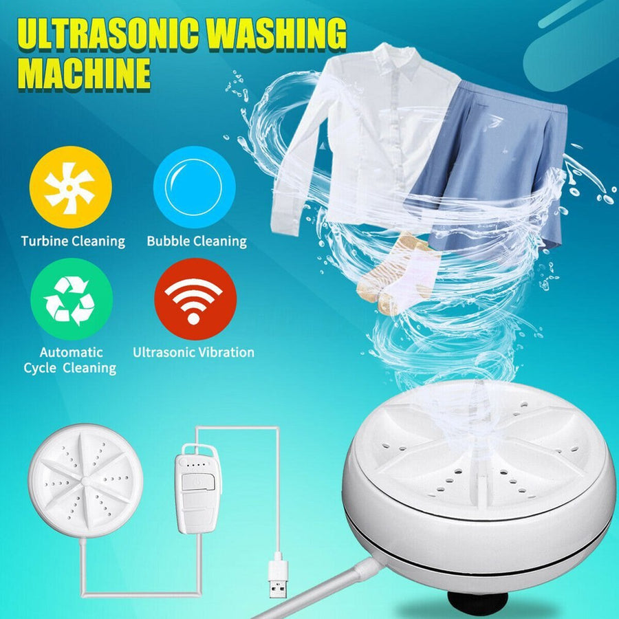 Mini UltraSonic Portable Washing Machine - Image 1