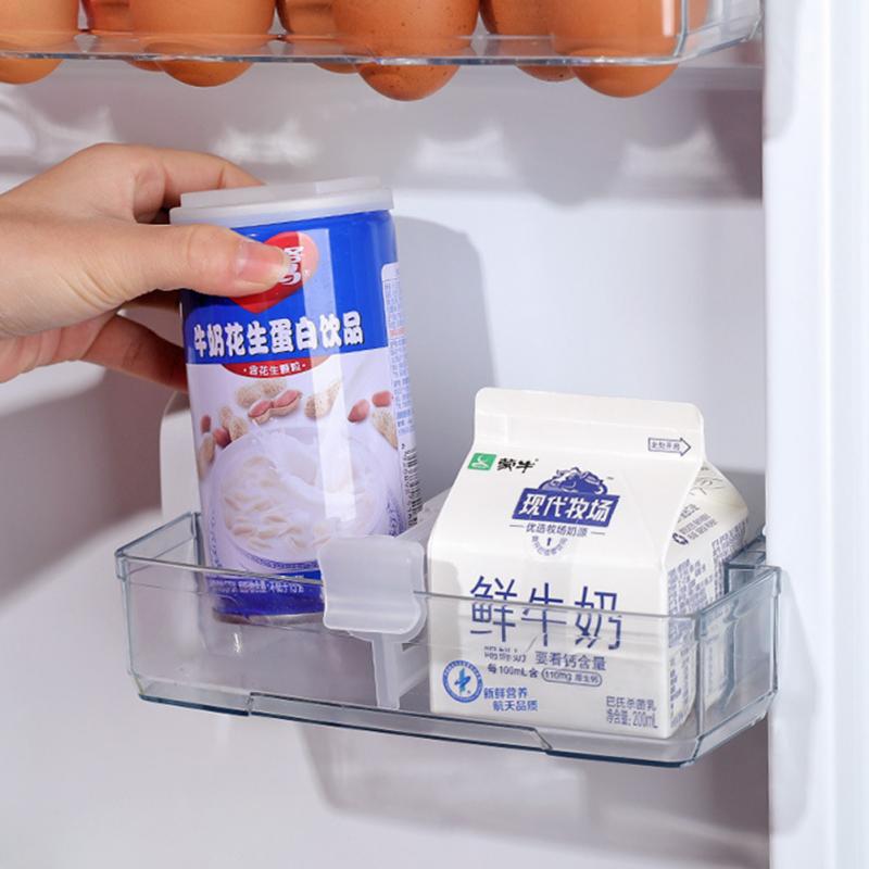 4pcs Retractable Refrigerator Shelf Organizer Divider - Image 2