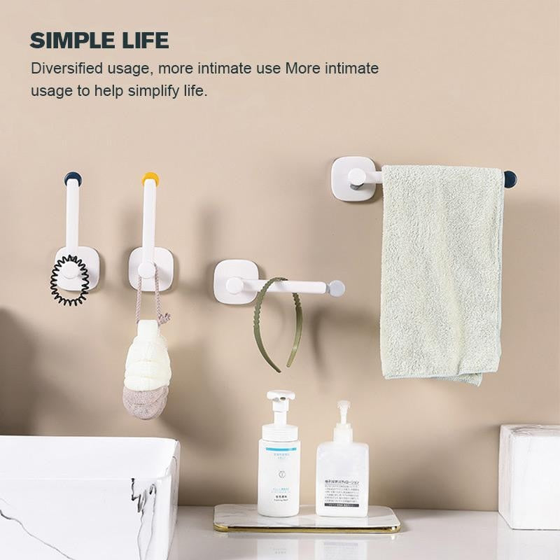Telescopic L Shaped Sticky Wall Hook - Image 2
