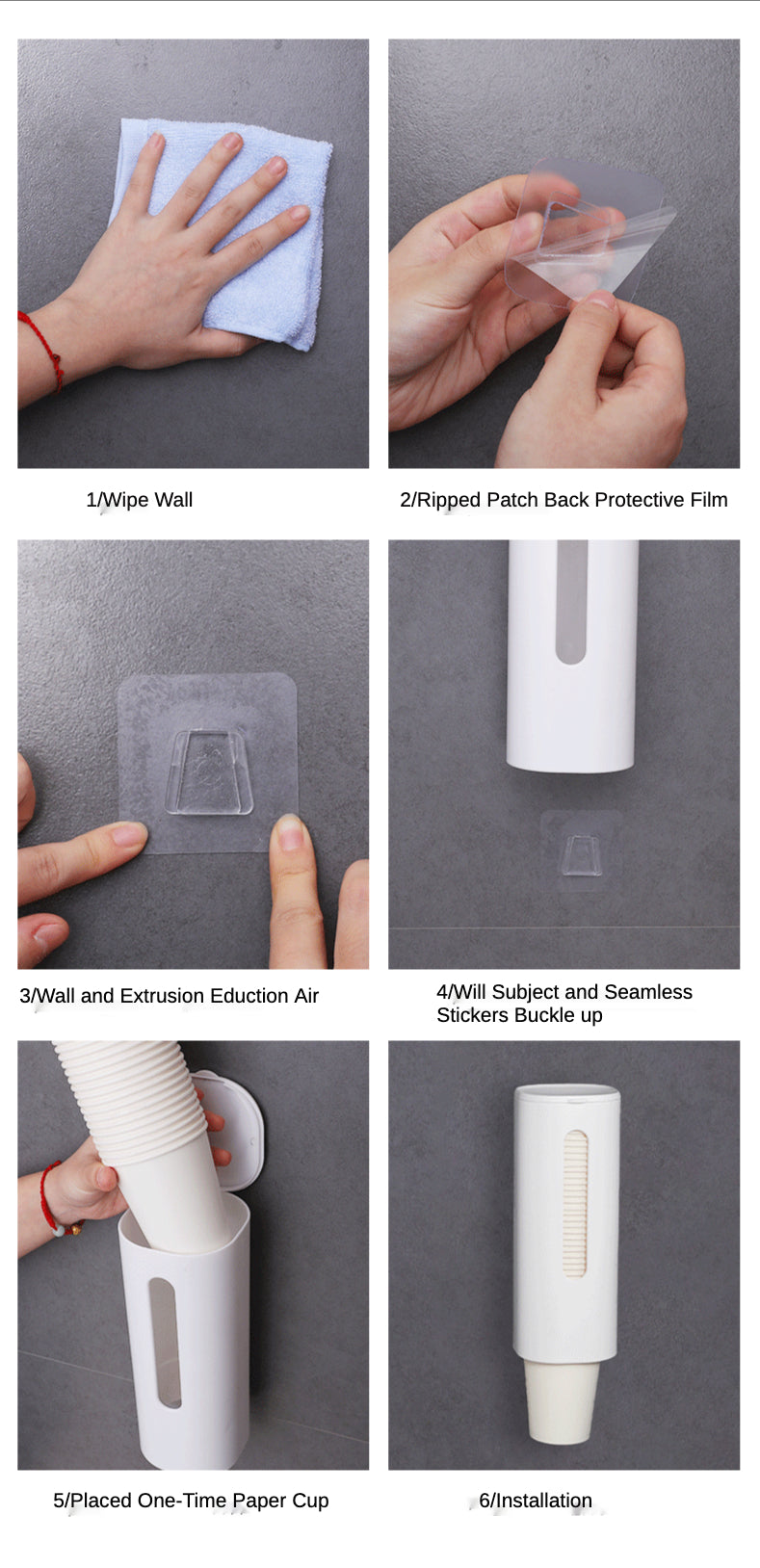 Wall Mounted Automatic Paper Cup Dispenser - Image 4