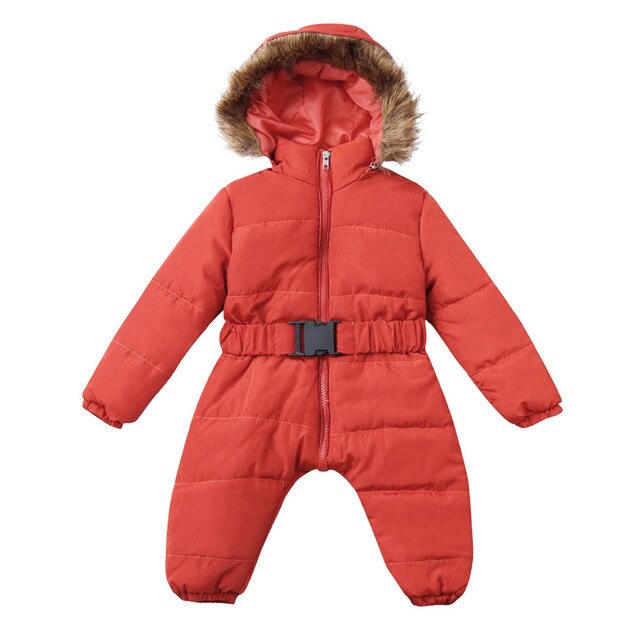 Warm Long Sleeve Hooded Baby Coat - Image 19