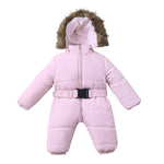 Warm Long Sleeve Hooded Baby Coat