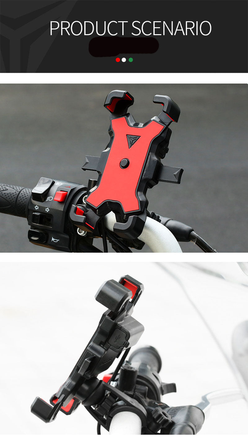 360 Rotating USB Charger Bike Phone Holder - Image 8