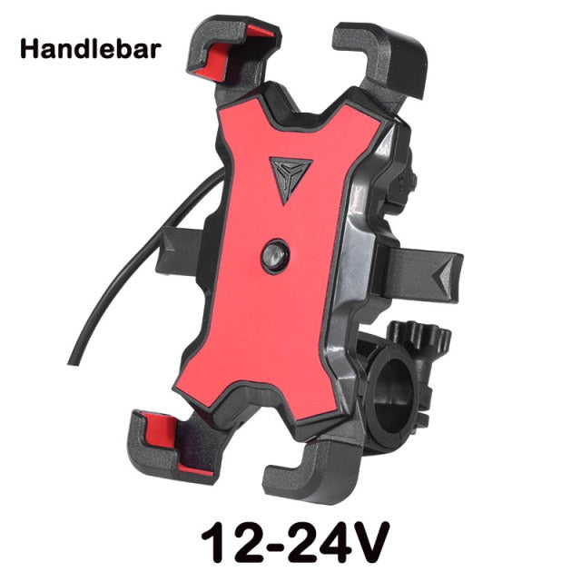 360 Rotating USB Charger Bike Phone Holder - Image 3