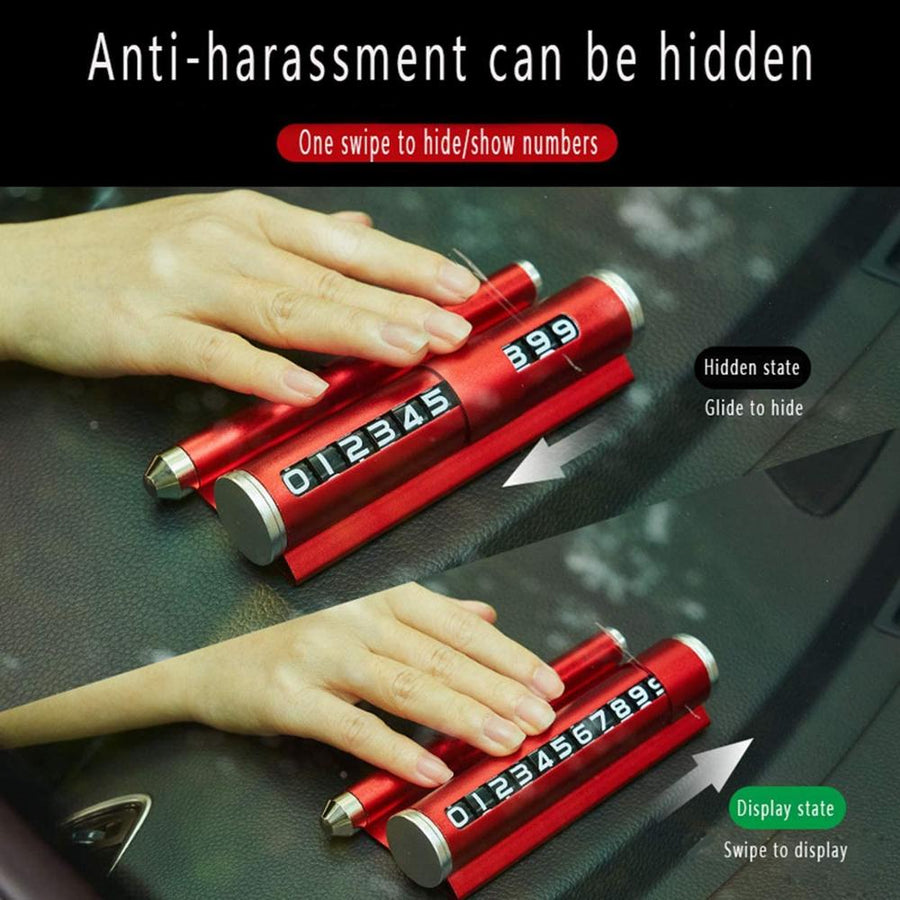 4in1 Safety Hammer Car Aromatherapy Phone Holder - Image 5