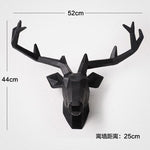 Nordic Style Resin Animal Heads Home Wall Decor