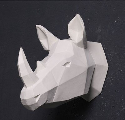 Nordic Style Resin Animal Heads Home Wall Decor - Image 5