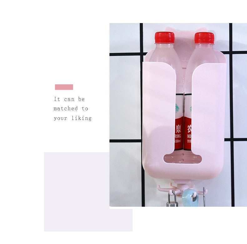 Wall-Mounted Rotating Hook Tissue Storage Dispenser - Image 7