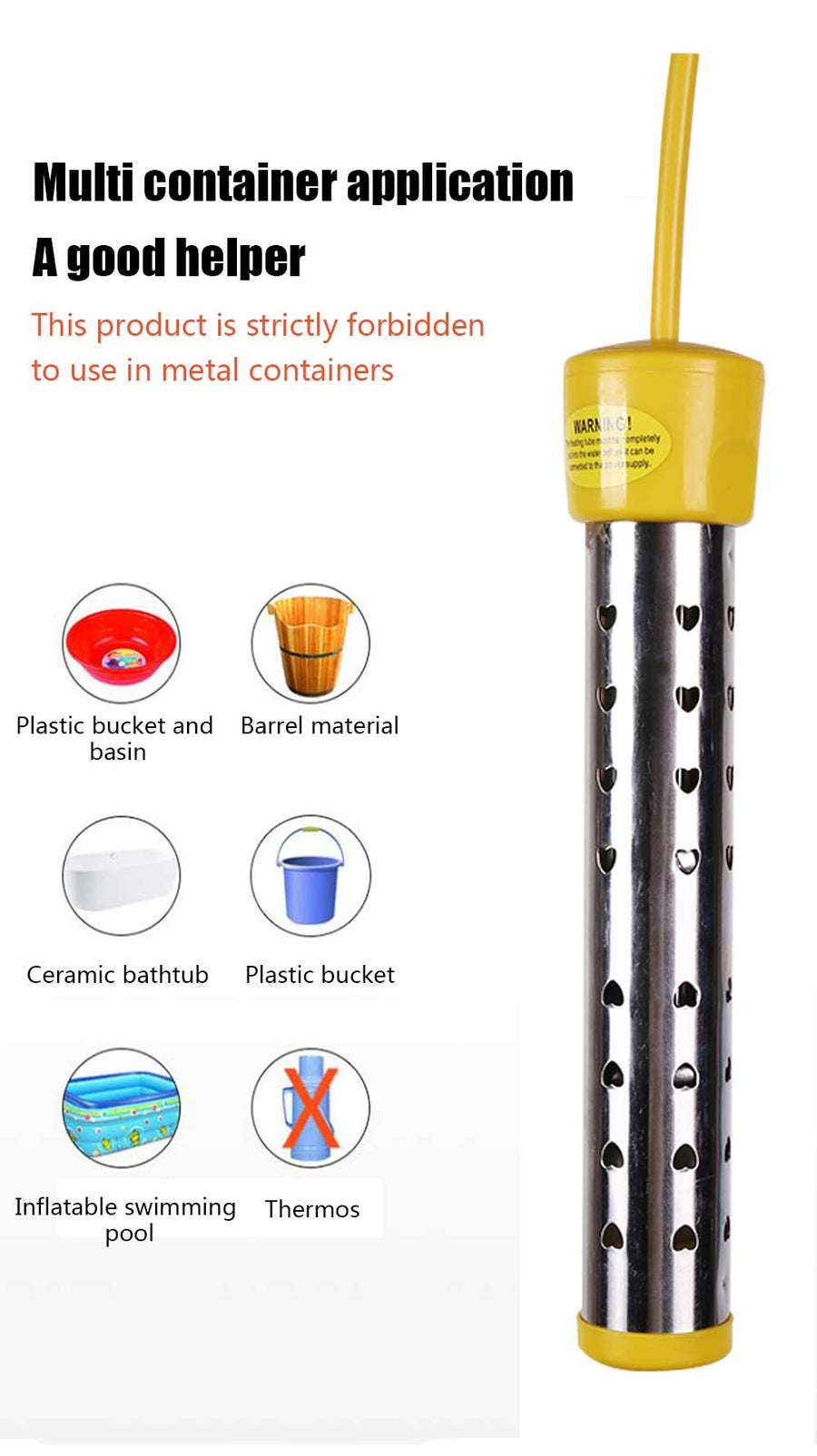 Multifunctional Portable Automatic Water Heater - Image 2