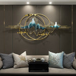 3D Aesthetic Landscape Luxury Wall Light Decor