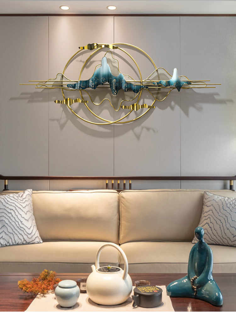 3D Aesthetic Landscape Luxury Wall Light Decor - Image 2
